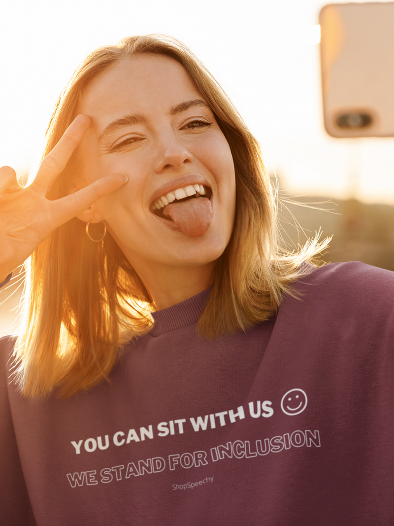 The Sit With Us Crewneck